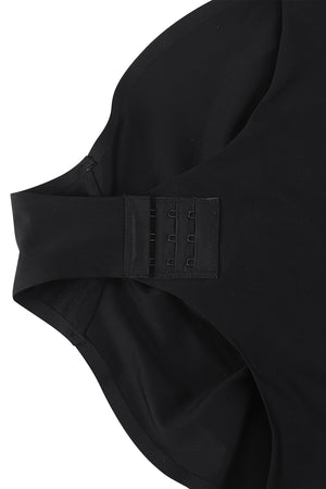 Mid-Thigh Sculpting Bodysuit - Shapewear - Black