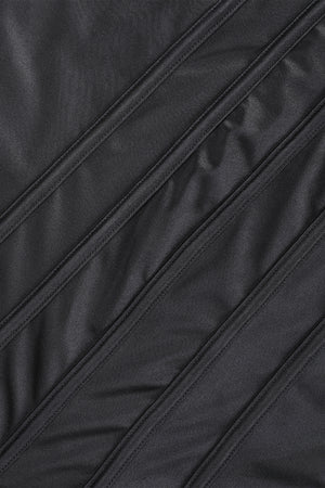 Corset Thong Bodysuit - Shapewear - Black