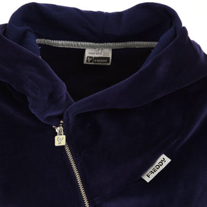 WR.UP® Tracksuit Set - Velvet Hood Jacket with Pant - Navy