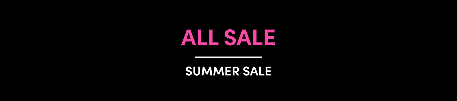 All Sale Summer Sale
