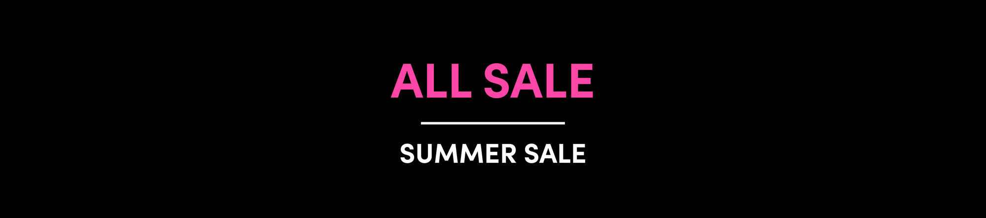 All Sale Summer Sale