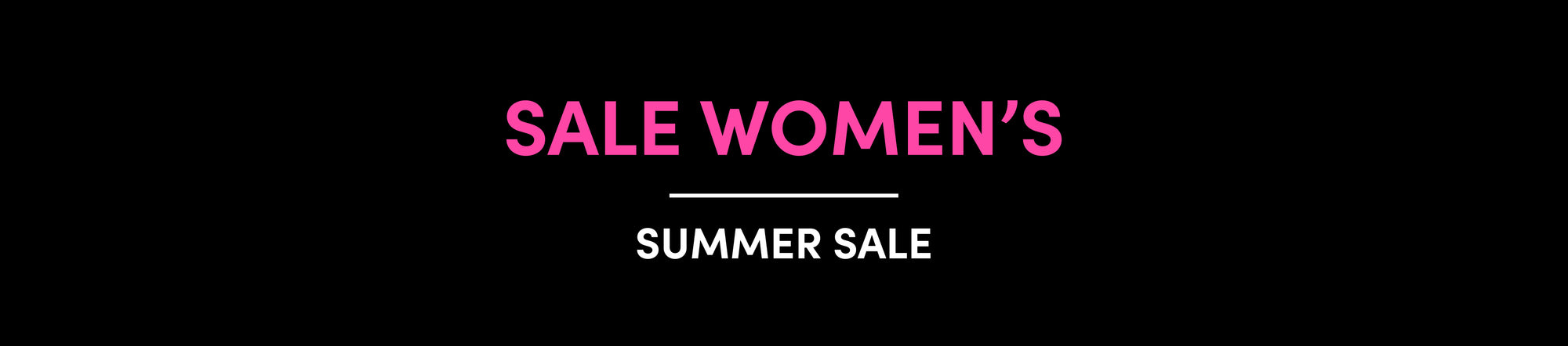 Sale Women's Summer Sale