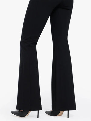 Shapewear Freedom Flare-Leg Sculpting Ponte Pants - Black