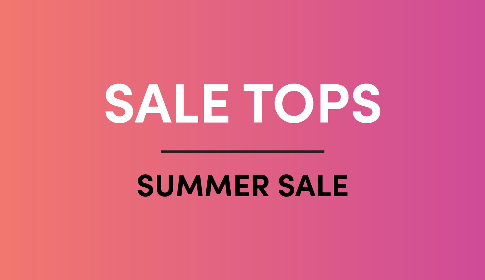 Summer Sale Tops