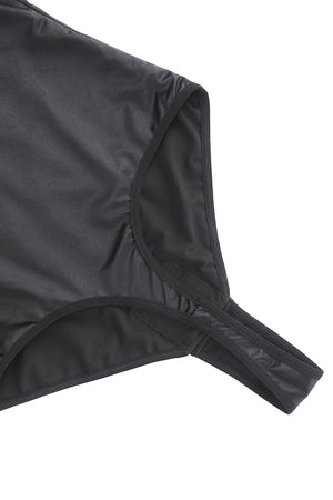 Corset Thong Bodysuit - Shapewear - Black