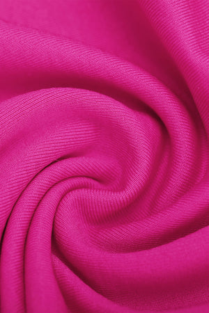 Sleeveless Shaping V-Neck Dress  - Pink