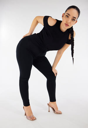 WR.UP® Curvy Fashion - High Rise Full Length - Black