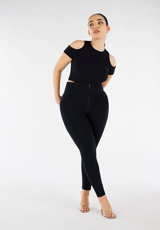 WR.UP® Curvy Fashion - High Rise Full Length - Black