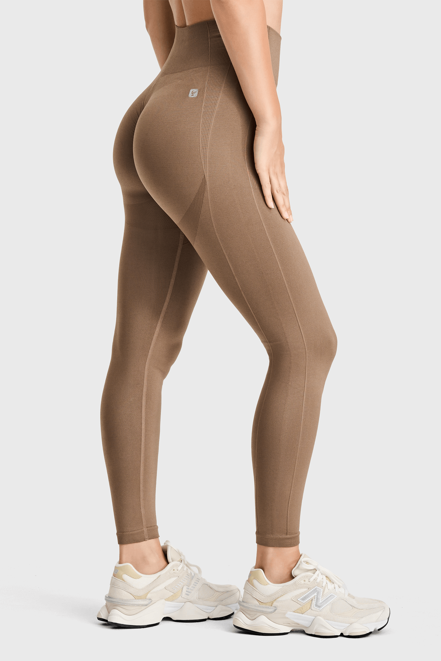 Seamless Active Leggings - Mocha