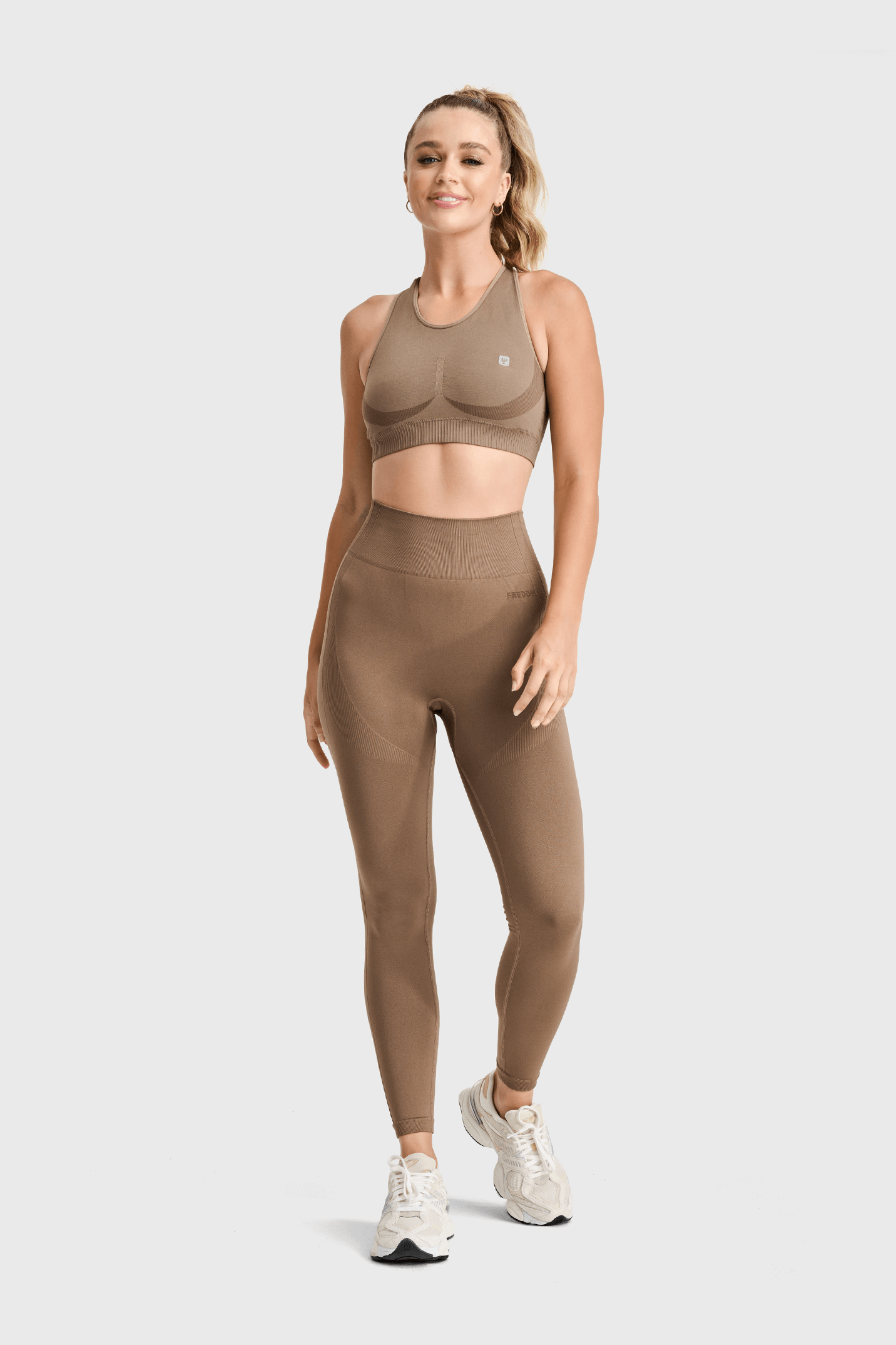 Seamless Active Leggings - Mocha