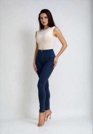 WR.UP® Denim - High Rise Full Length - Dark Rinse