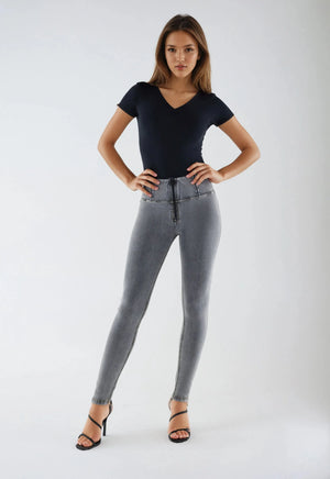 WR.UP® Denim - High Rise Full Length - Grey Rinse
