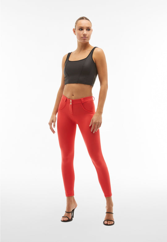 WR.UP® Fashion - Classic Rise Ankle Satin Finish -  Red