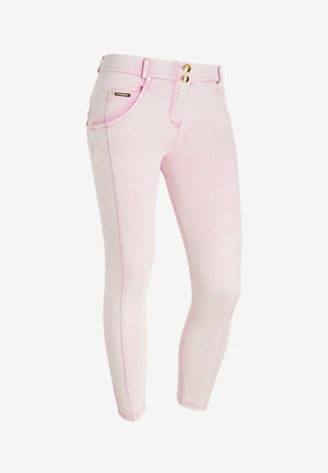 WR.UP® Snug Denim - Classic Rise Ankle Length - Pink Rinse