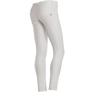 FREDDY WR.UP ECO LEATHER EFFECT SKINNY - White - LIVIFY
 - 1