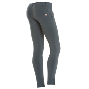FREDDY WR.UP 7/8 ZIP ANKLE OLD DYED - Dark Grey - LIVIFY
 - 2