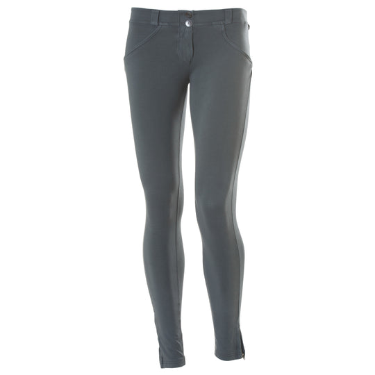 FREDDY WR.UP 7/8 ZIP ANKLE OLD DYED - Dark Grey