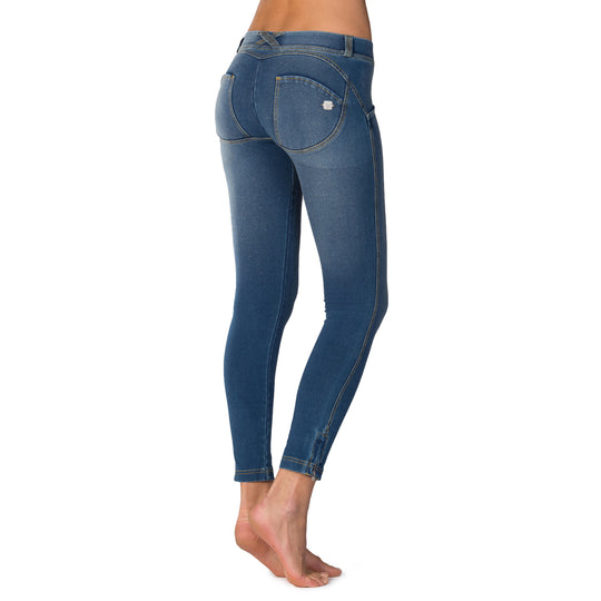 Freddy WR.UP® Denim Zip Ankle Length - Glitter