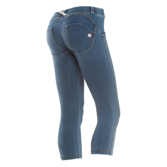 FREDDY WR.UP CAPRI DENIM EFFECT- Med Rinse