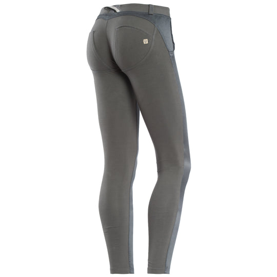 WR.UP® Fashion - Classic Rise Full Length Satin Front - Dark Grey