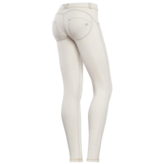 Freddy WR.UP® Denim Regular Rise Skinny - Eggshell White