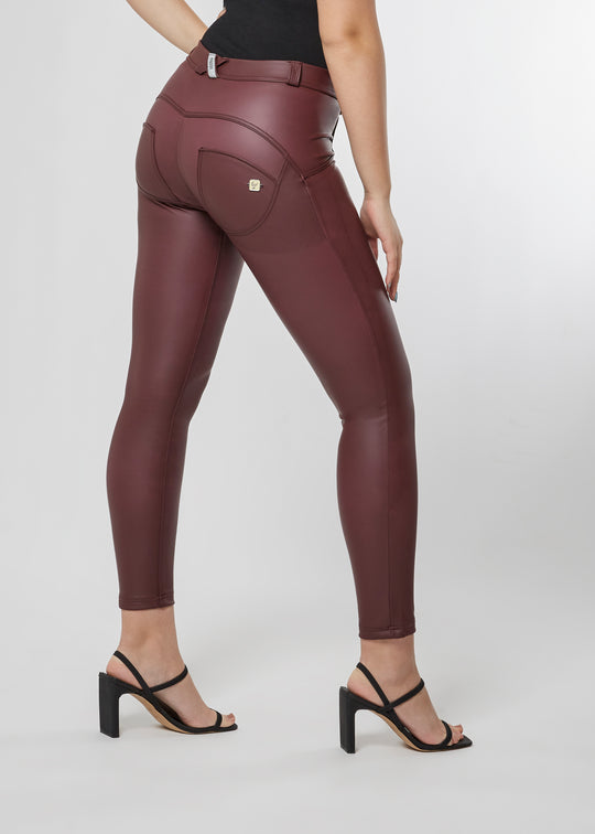 WR.UP® Leather - Classic Rise Full Length - Dark Wine
