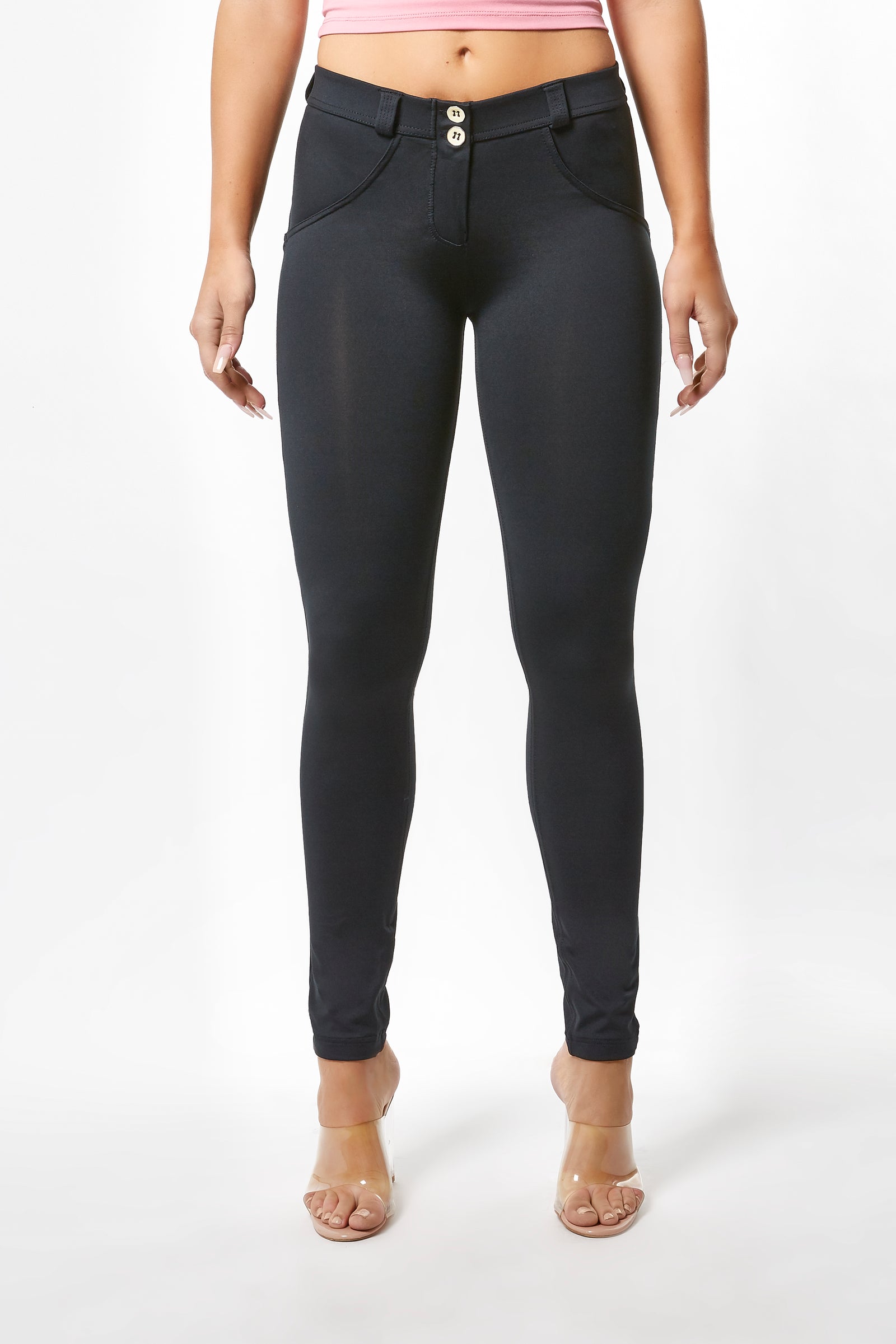 WR.UP® Fashion - Classic Rise Full Length Satin Finish - Black