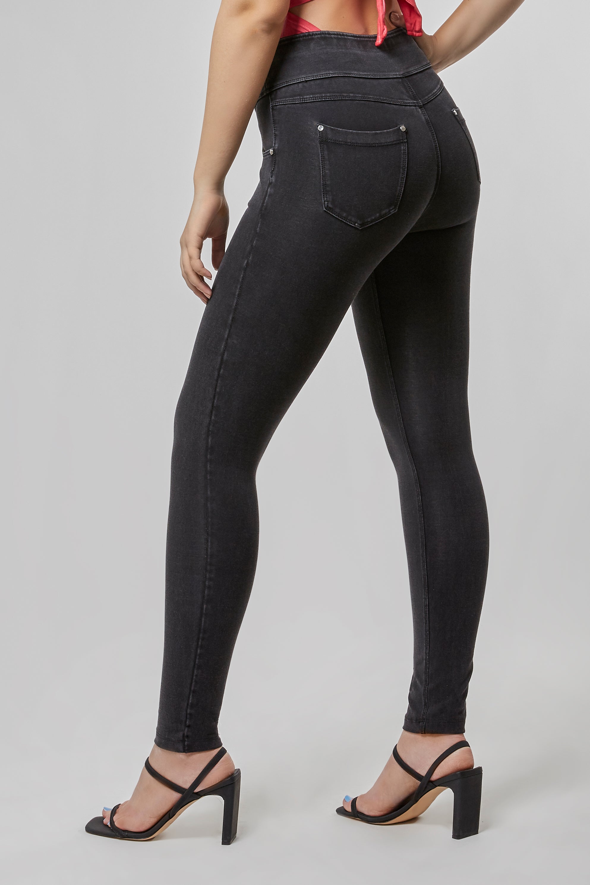 Yoga Leggings Tall Women High Rise Fashion Jean Classic Solid