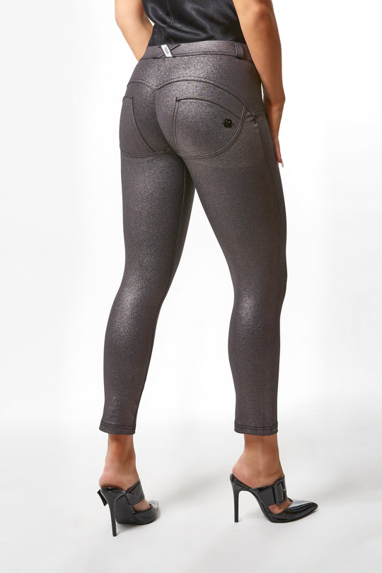 WR.UP® Fashion - Classic Rise Ankle Metallic Coating - Black