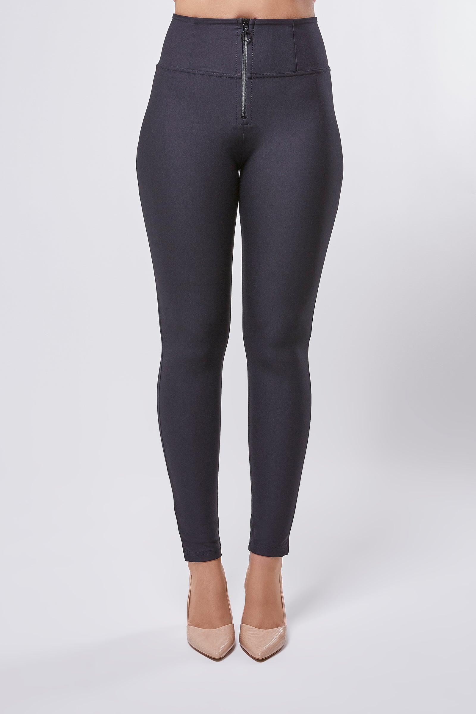 WR.UP® Fashion -  High Rise Full Length Nylon Stretch - Black