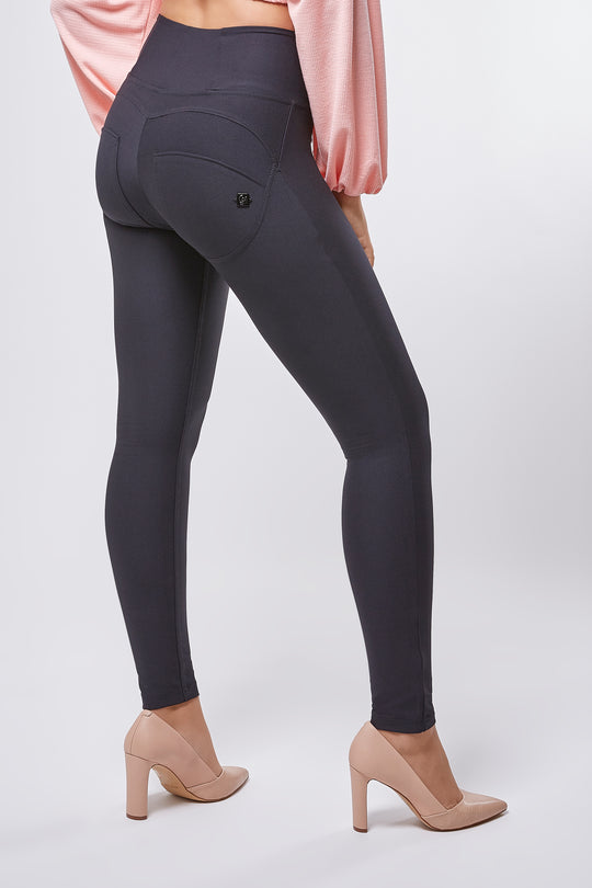 WR.UP® Fashion -  High Rise Full Length Nylon Stretch - Black