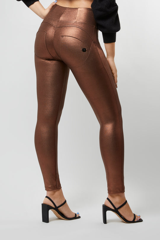 WR.UP® Coated Fashion - High Rise Full Length - Bronze