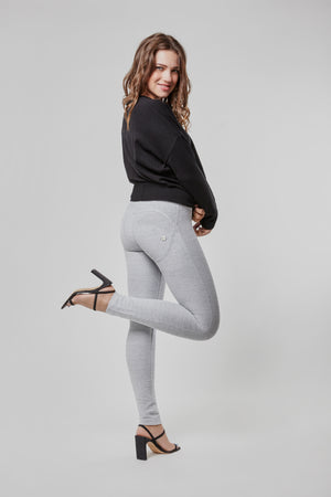 WR.UP® Fashion - High Rise Full Length - Light Melange Grey