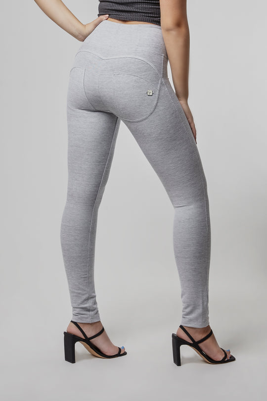 WR.UP® Fashion - High Rise Full Length - Light Melange Grey
