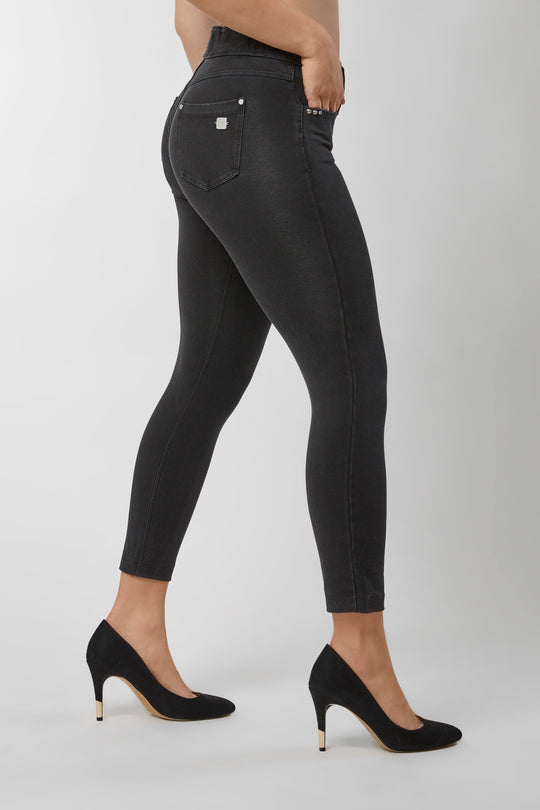 N.O.W® Denim - High Rise Ankle - Black Rinse