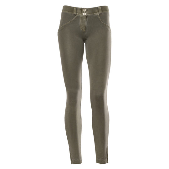 WR.UP  SHAPING EFFECT 7/8 ZIP PIGMENT DYED-Army