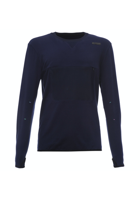 Mens Long Sleeve Tee - Ultra Smooth Cotton - Black