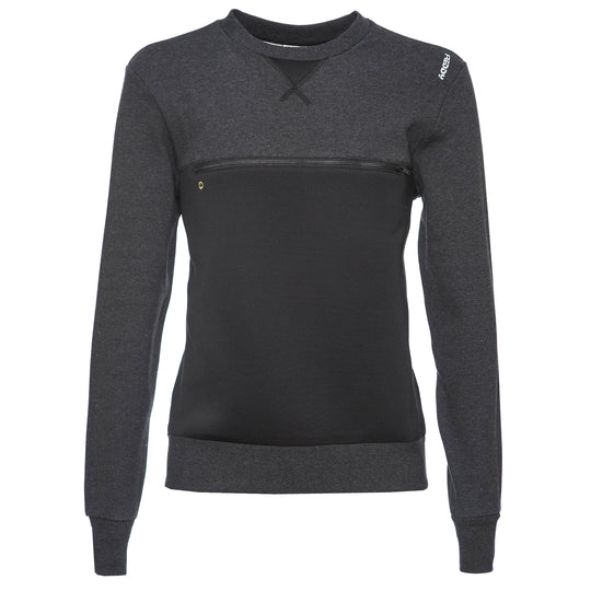 Freddy Mens Zip Pocket Sweat - Black