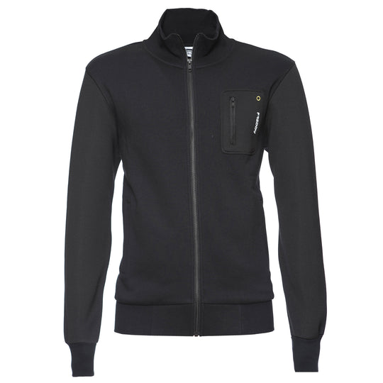 Freddy Mens Zip Pocket Mock - Black