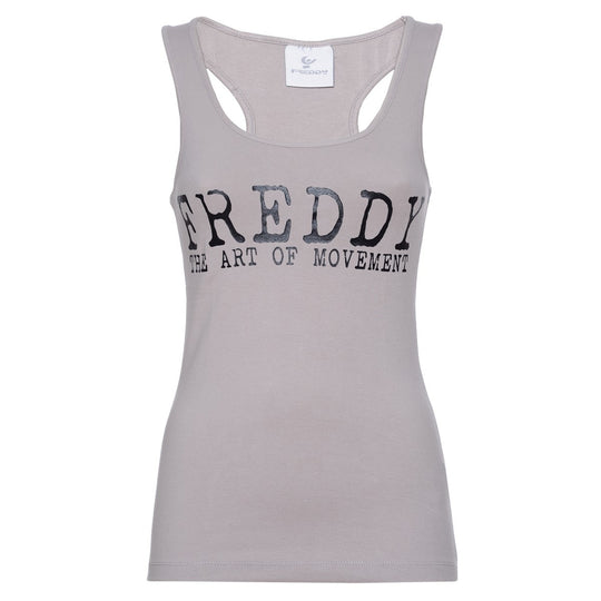 Freddy Logo Tank Top - Light Grey
