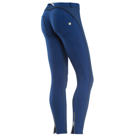 Freddy WR.UP® Piping Pant Zip Ankle Length - Blue