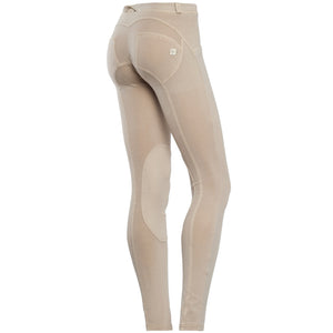 FREDDY WR.UP  WASHED RIDING PANT - Beige - LIVIFY
 - 1