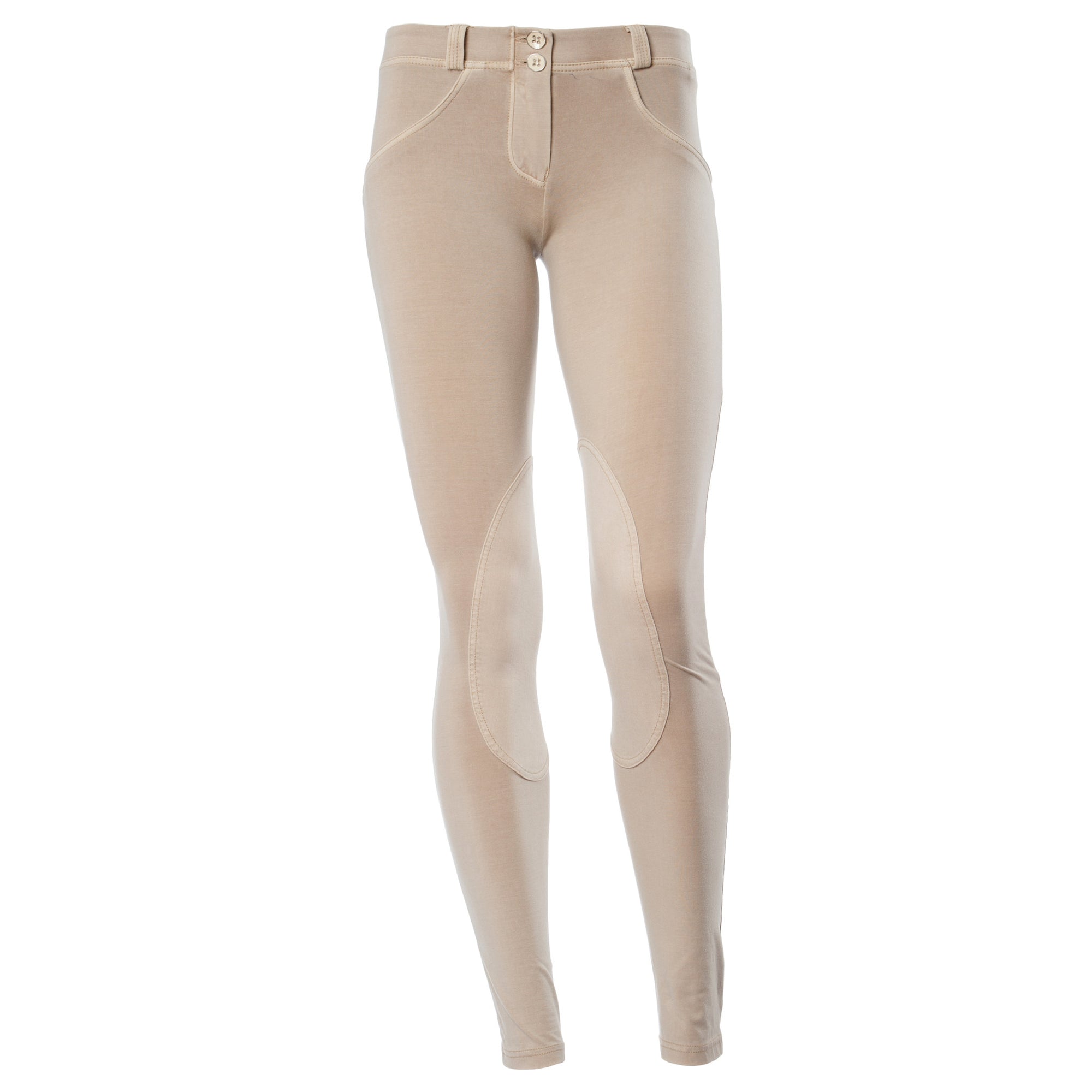 FREDDY WR.UP  WASHED RIDING PANT - Beige - LIVIFY
 - 2