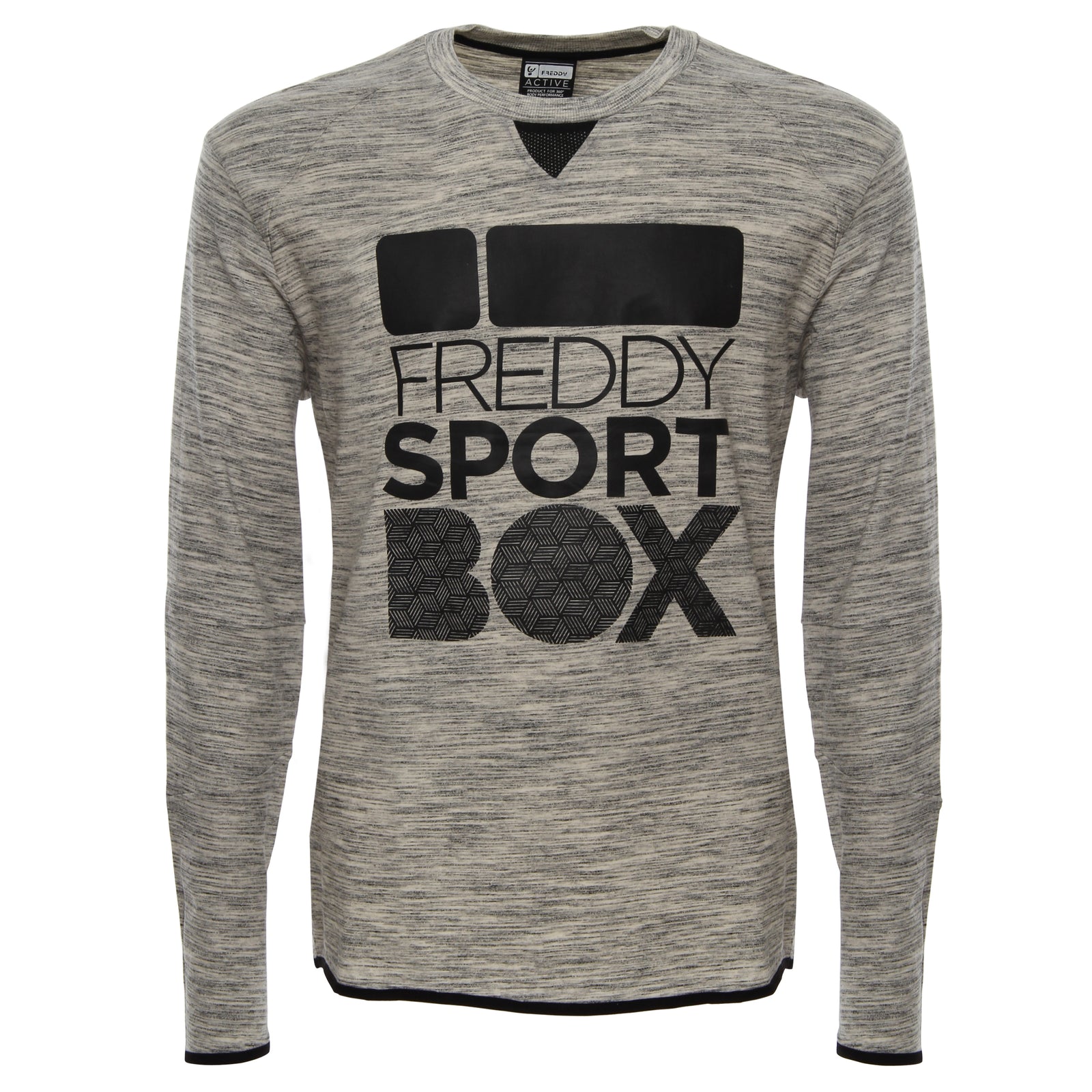 Freddy Mens Long Sleeve T-Shirt - Black