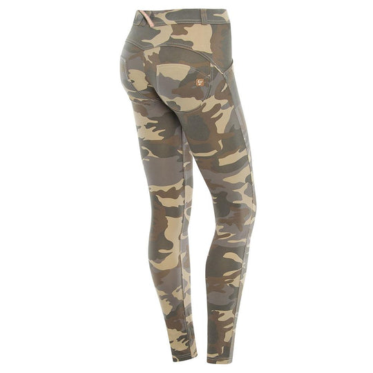 Freddy WR.UP® Low Rise Skinny - Light Camo