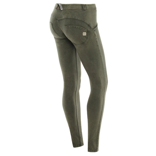 Freddy WR.UP® Regular Rise Garment Dyed - Army