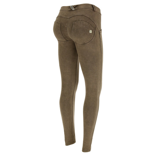 Freddy WR.UP® Marble Denim Regular Rise Skinny - Taupe