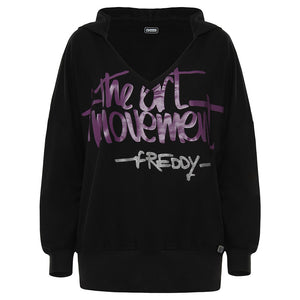 Freddy The Art of Movement Hoodie Sweatshirt - Black