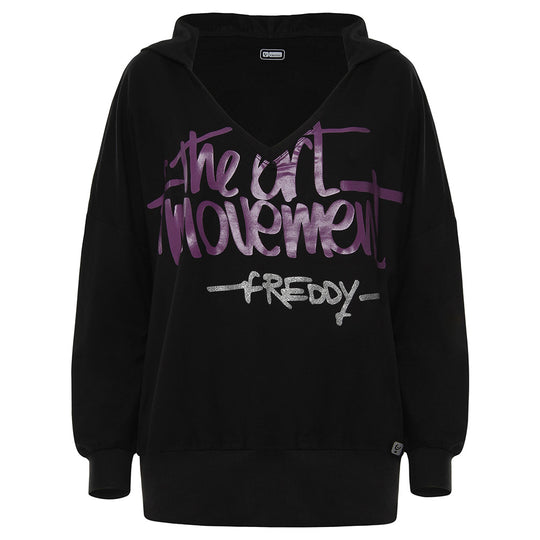 Freddy The Art of Movement Hoodie Sweatshirt - Black