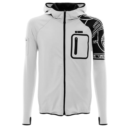 Freddy Mens Full Zip Hoodie - White